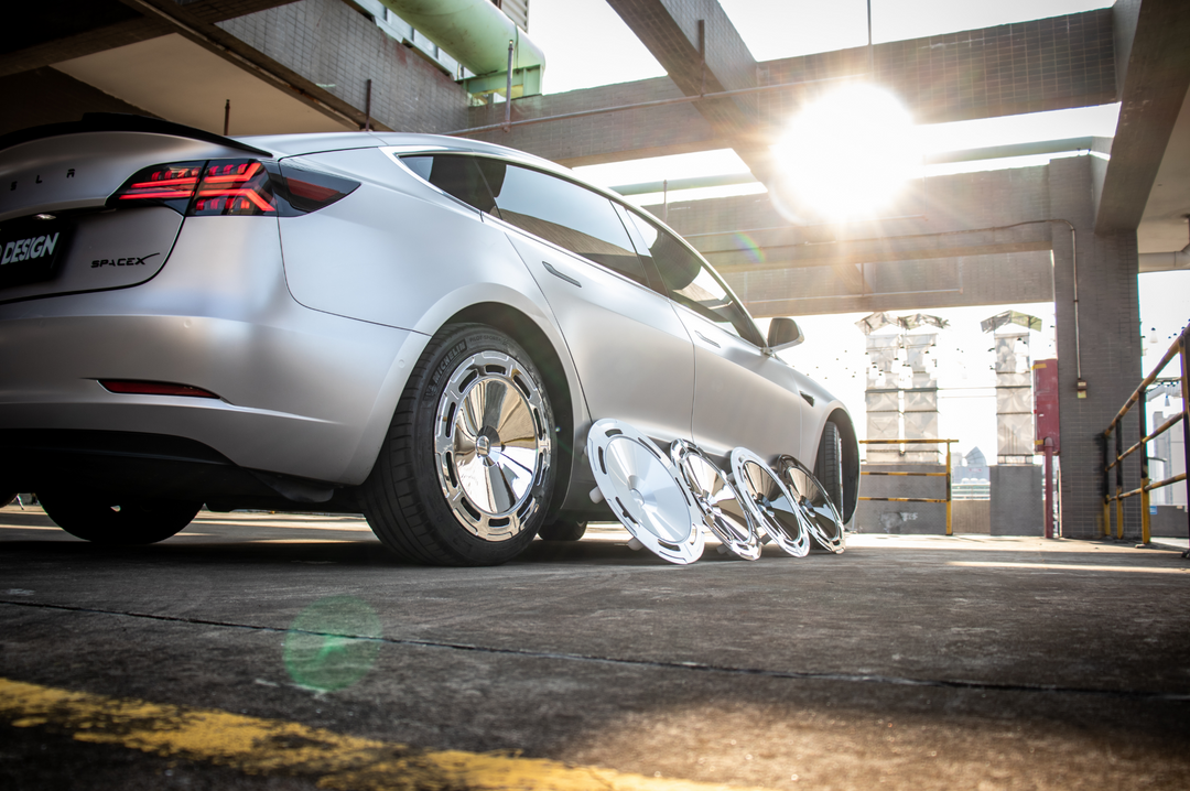 A1-22 Full set of colors Aerodisc wheel covers for Tesla hubcaps