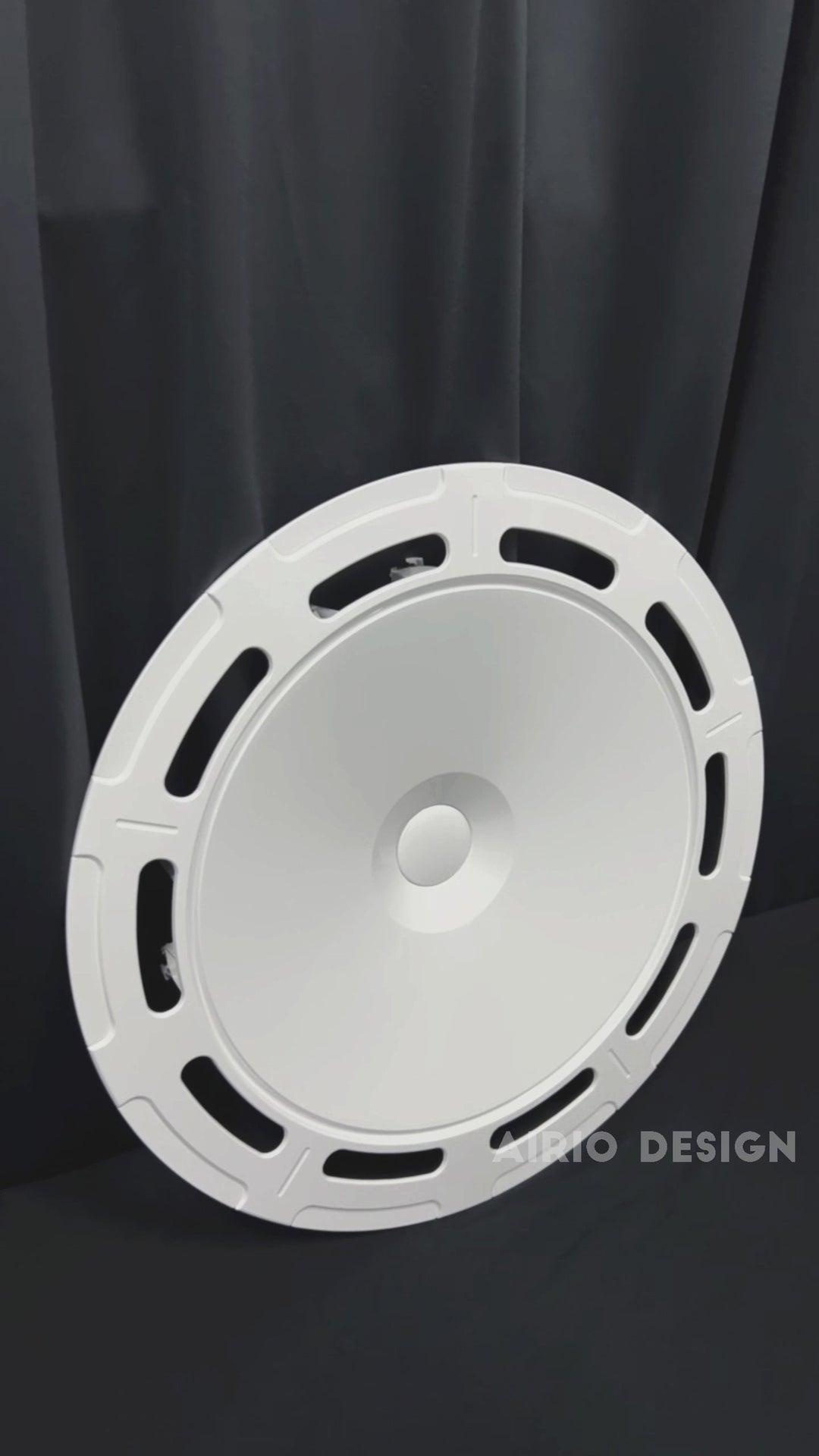 A1-8 Titanium white wheel covers for Tesla Model Y 19" Model 3 18" hubcaps