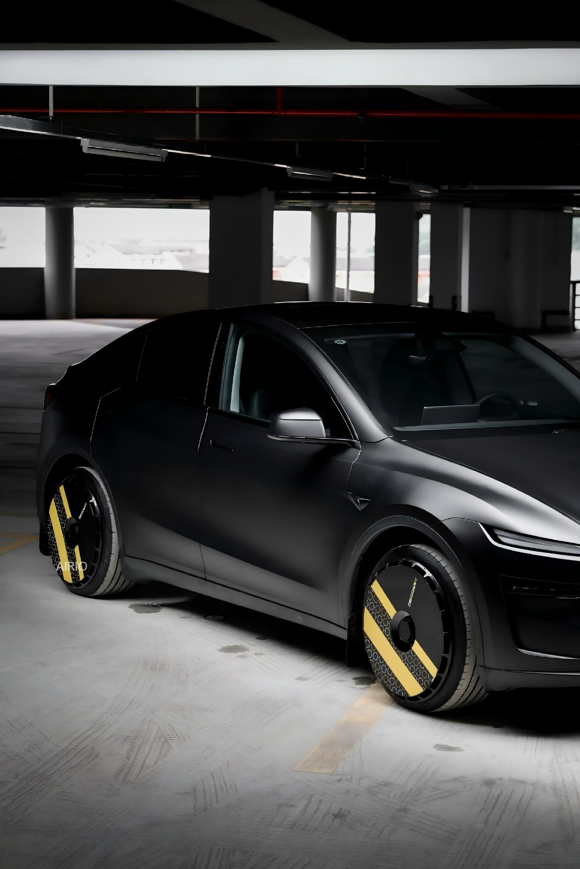 Elevate Your Matte Black Tesla: The Aerodisc Wheel Guide