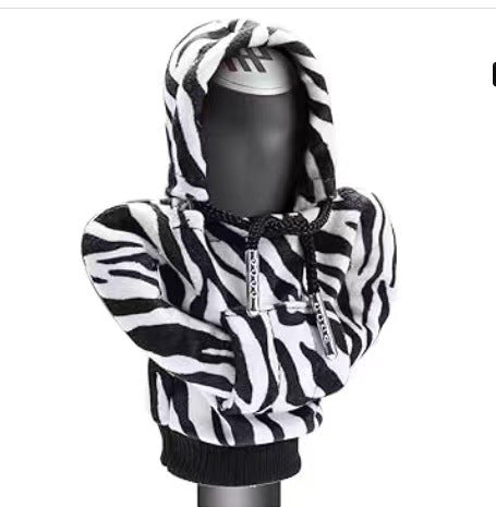 Mini sweat à capuche E1-3 pour pommeau de levier de vitesse universel, gadgets mignons pour intérieur automobile