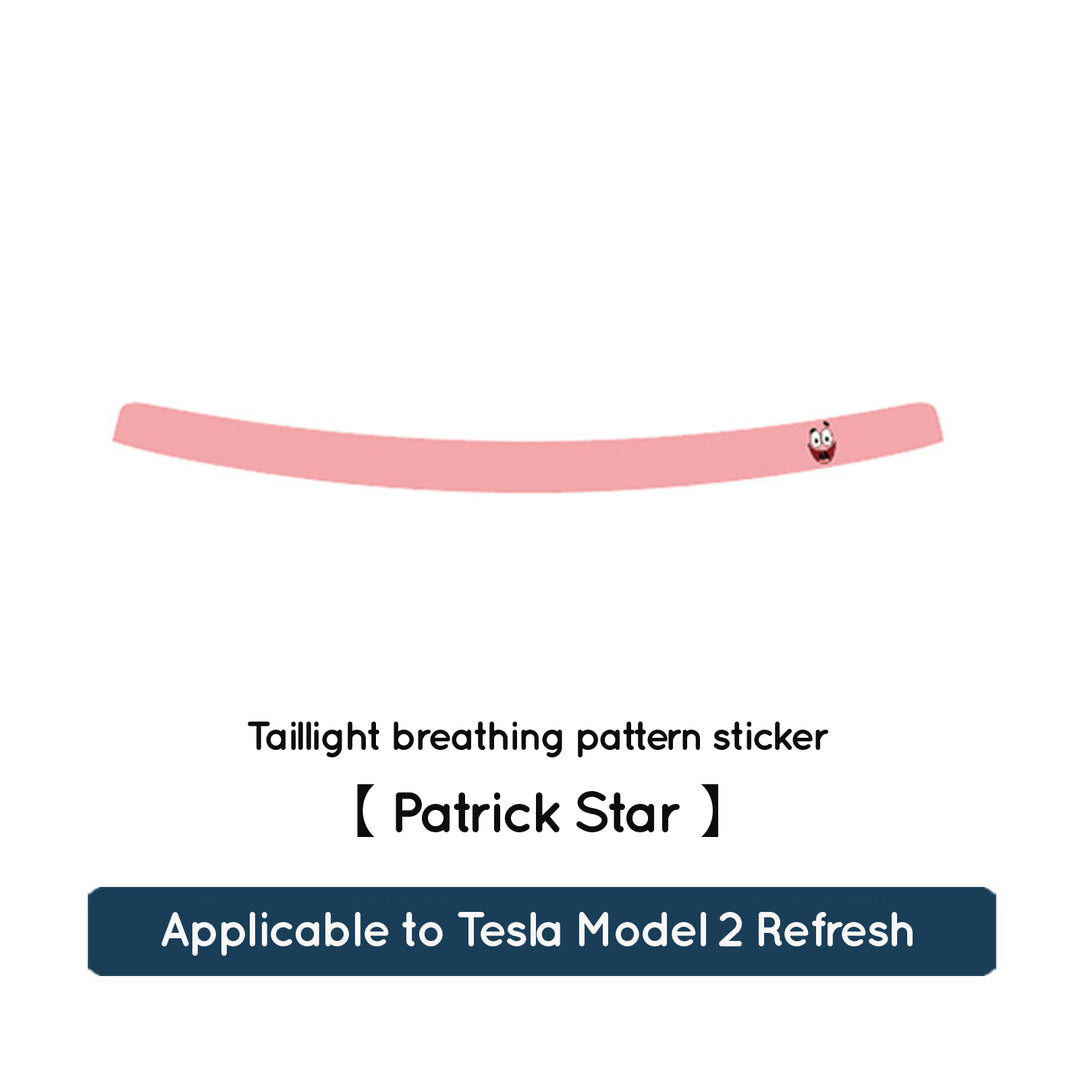 'Light and Shadow' taillight Decorative Decals for Tesla Model Y / YL (Refresh)