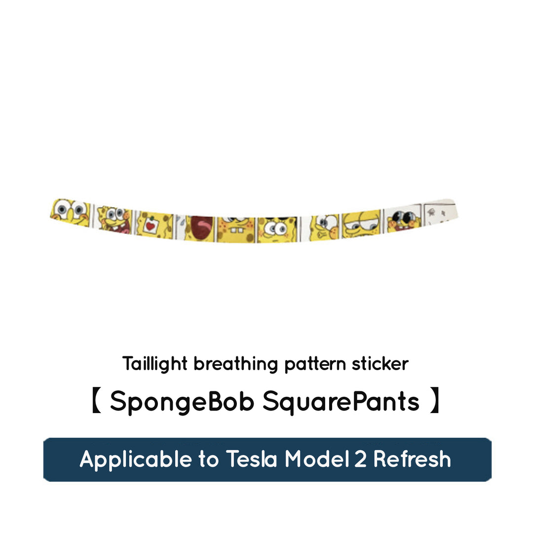 'Light and Shadow' taillight Decorative Decals for Tesla Model Y / YL (Refresh)