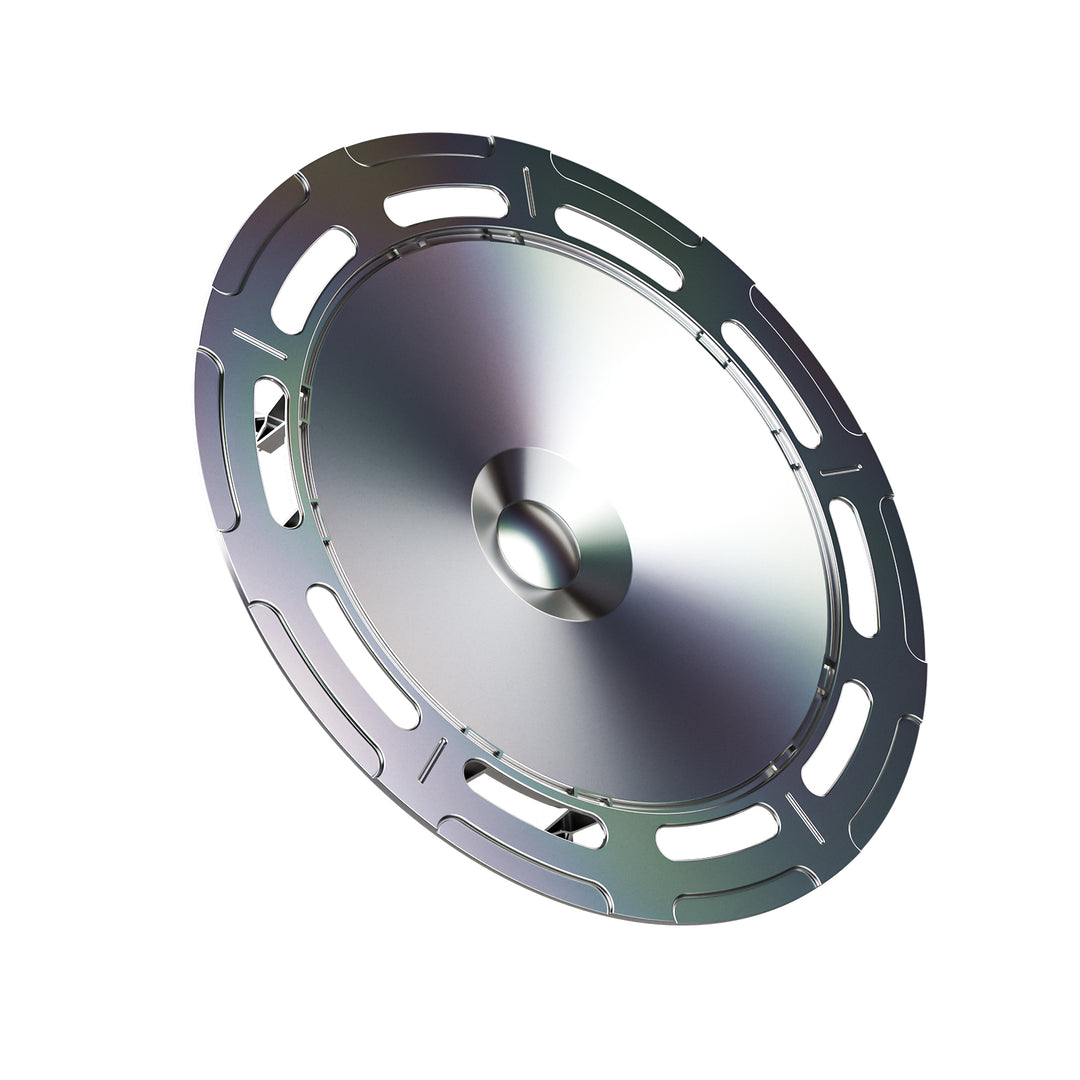 B5 Laser silver wheel covers for Tesla Model 3 18" or Model Y 19" hubcaps