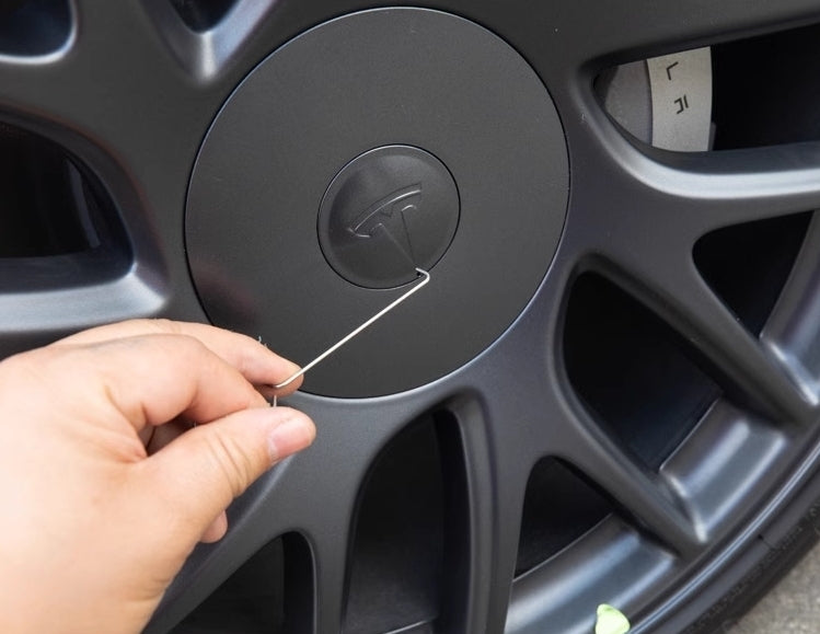 Enjoliveurs de roue A1-7 pour Tesla Model 3 2024-2025 - Lot de 4 caches centraux de rechange pour jantes de 18 pouces (modèle 3)