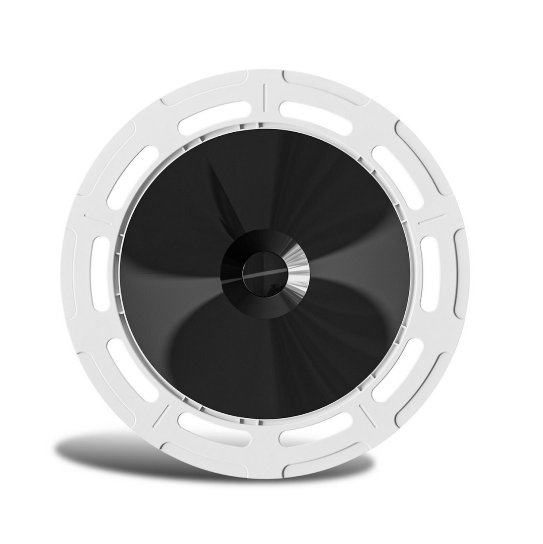 B3 Black&white Aerodisc wheel cover for Tesla Model 3 hubcaps 18"