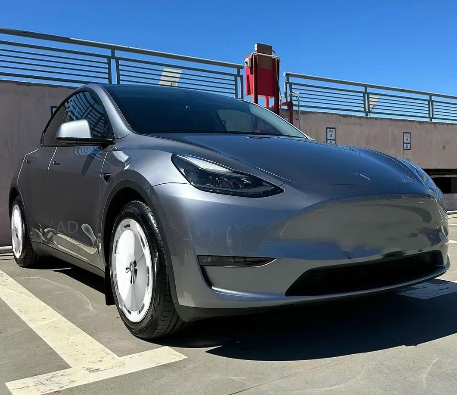 Enjoliveurs de roue Tesla C3 Chorme Chrysalis pour modèle Y 19" un ensemble de 4 pièces