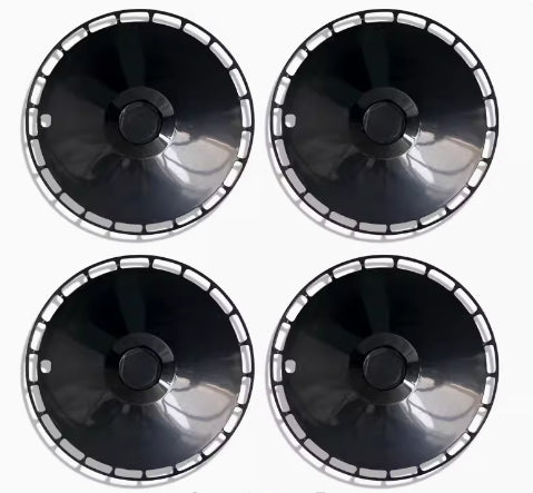 A2 Tesla Aero wheel covers for Model Y 19" 20" or Model 3 18" hubcaps a set 4 pcs