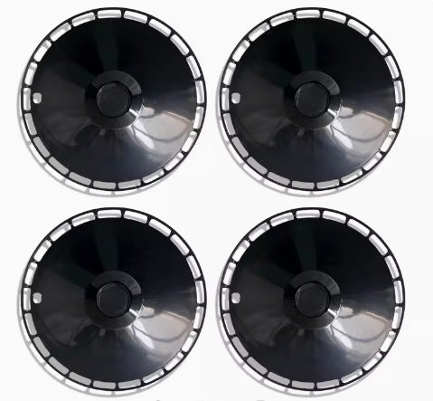 A3-2 Tesla Aero wheel covers for Model Y 19" 20" or Model 3 18" hubcaps a set 4 pcs