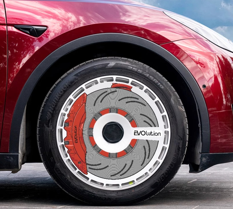 A3-2 Tesla Aero wheel covers for Model Y 19" 20" or Model 3 18" hubcaps a set 4 pcs