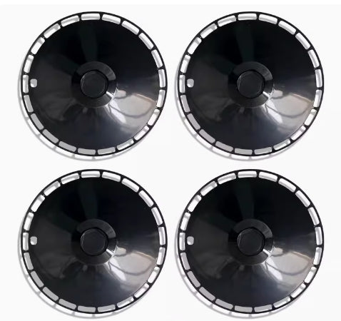A3-2 Tesla Aero wheel covers for Model Y 19" 20" or Model 3 18" hubcaps a set 4 pcs