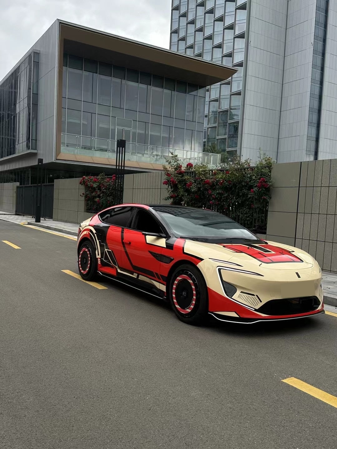 G3 Pre-sale at a discounted price with a shipping time of 25 days All series Tesla hub cover model 3 ysx modified accessories all-inclusive hub cover customization model 3 modely models model x UV printing pattern