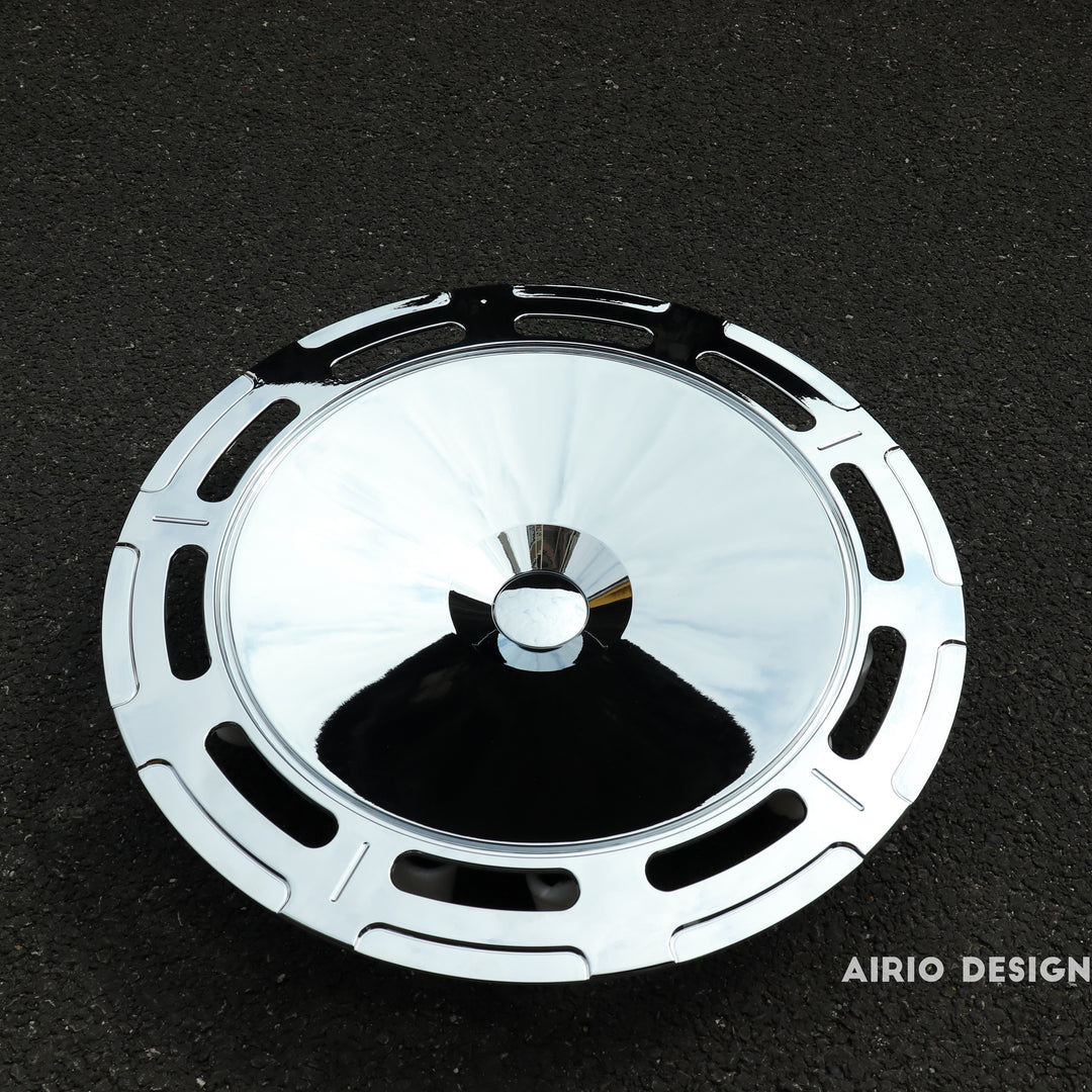 Airio Design Chrome chrysalis Tesla Aerodisc enjoliveur 18 pouces pour Tesla Model 3 un ensemble de 4 pièces