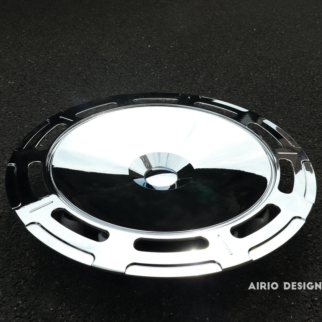 Airio Design Chrome chrysalis Tesla Aerodisc enjoliveur 18 pouces pour Tesla Model 3 un ensemble de 4 pièces