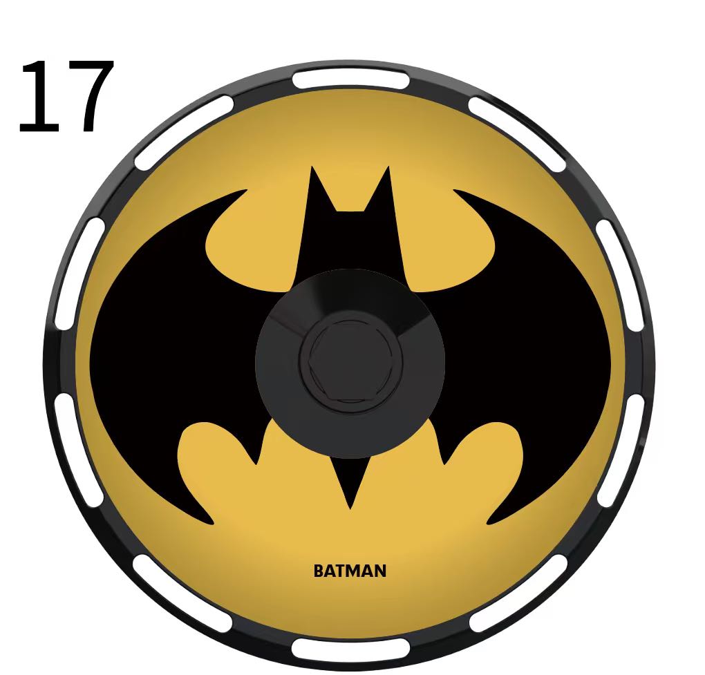 A2-32 Bat Tesla wheel covers for Model 3yxs 21" 20" 19" 18"