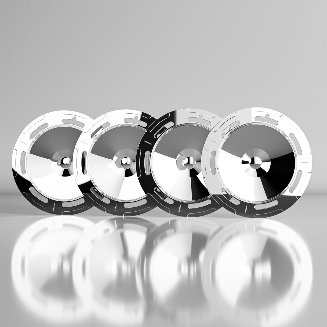 A1-22 Personnalisation des couleurs, série complète d'enjoliveurs Aerodisc pour enjoliveurs Tesla