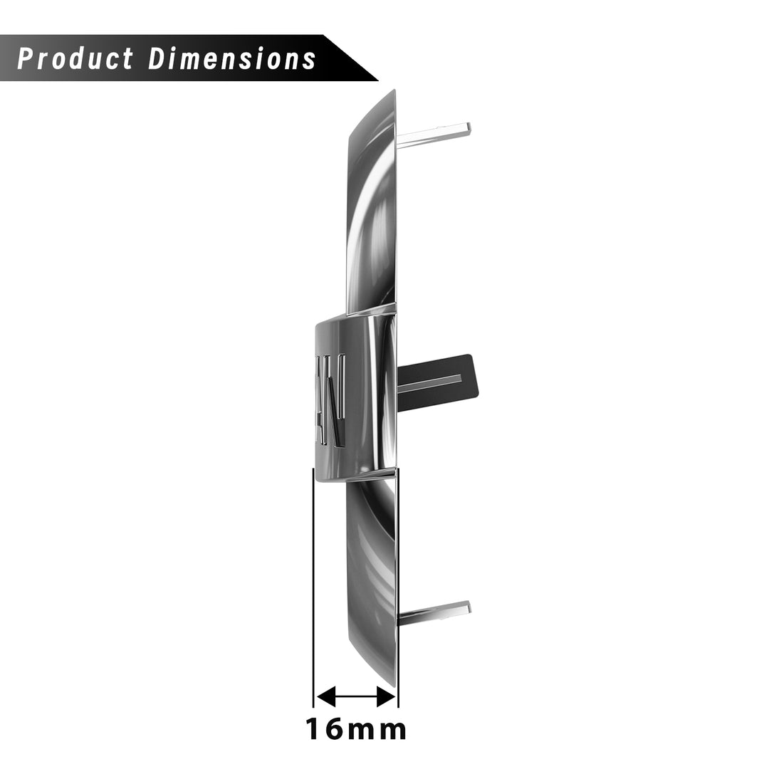 A1-24 OEM Rep 2013-2018 Nissan Altima Murano Rogue & Maxima Front Grill Chrome Emblems