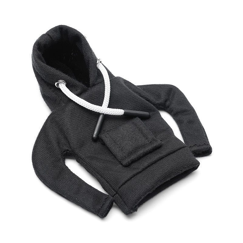 Mini sweat à capuche E1-3 pour pommeau de levier de vitesse universel, gadgets mignons pour intérieur automobile