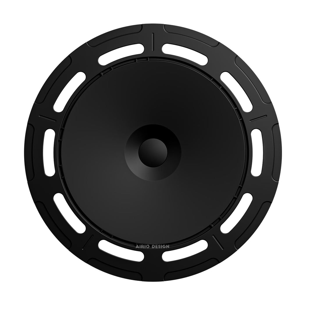 B7 Black Matte wheel covers for Tesla Model 3 18" or Model Y 19" hubcaps