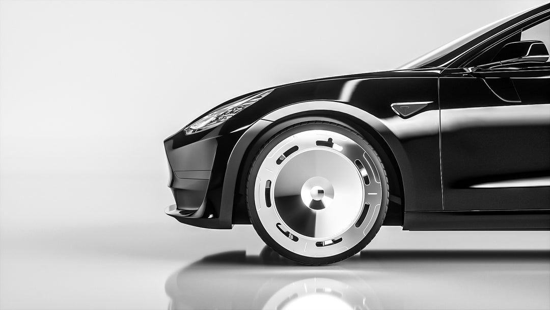 C3 Chorme Chrysalis Tesla wheel covers for Model Y 19" hubcaps a set 4 pcs