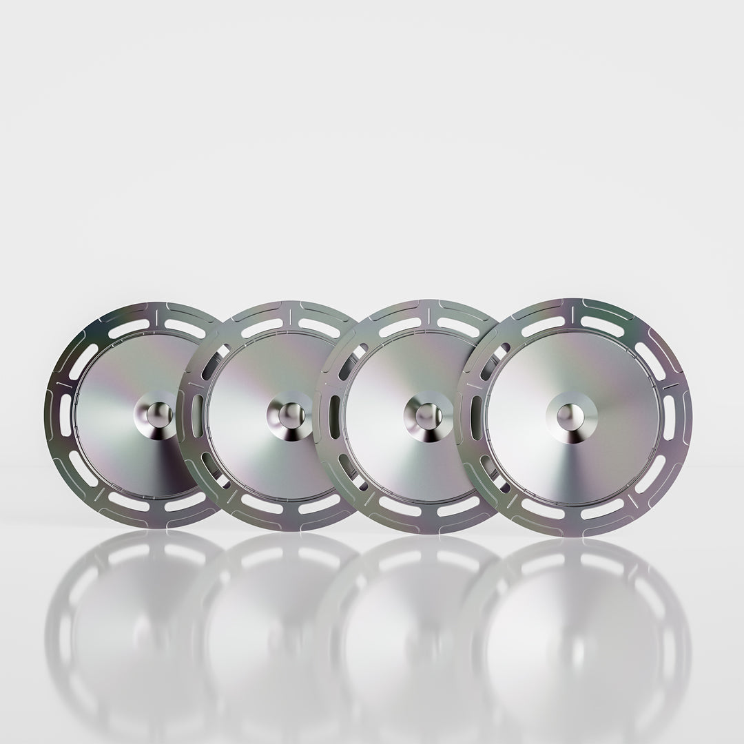 A1-22 Personnalisation des couleurs, série complète d'enjoliveurs Aerodisc pour enjoliveurs Tesla
