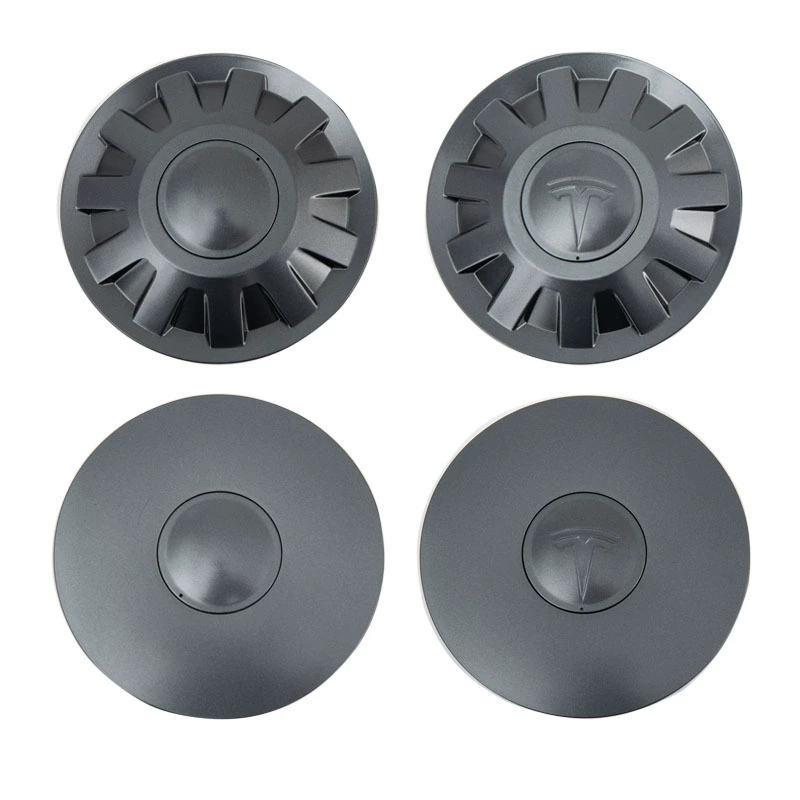 Enjoliveurs de roue A1-7 pour Tesla Model 3 2024-2025 - Lot de 4 caches centraux de rechange pour jantes de 18 pouces (modèle 3)