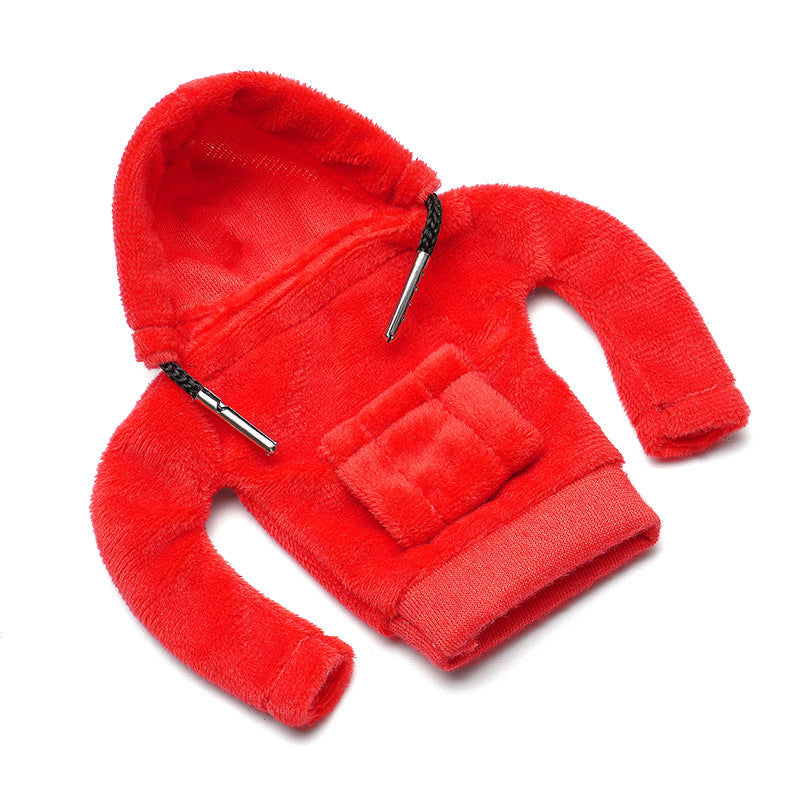 Mini sweat à capuche E1-3 pour pommeau de levier de vitesse universel, gadgets mignons pour intérieur automobile