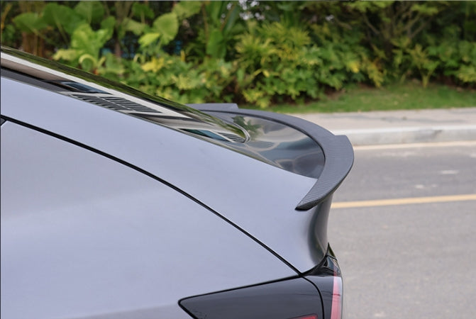 Becquet de coffre arrière sport en fibre de carbone A1-9, noir brillant, pour Tesla Model Y (2020-2024)