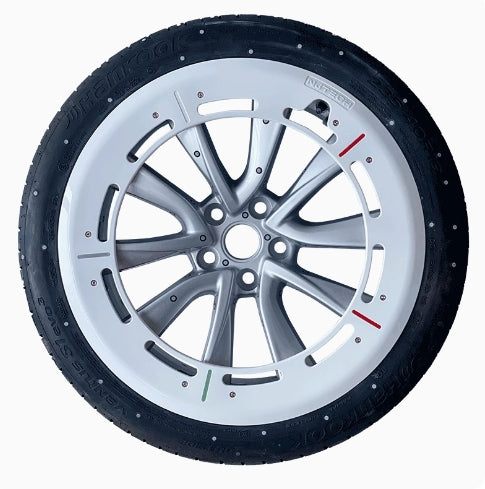 Airio Design - Enjoliveurs Tesla pour Model Y 19'' modèle 3 enjoliveurs 18'' un jeu de 4 pcs