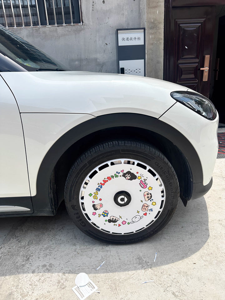 A1-13 Wheel covers for Mercedes-Benz Smart Elf 1 and Elf 3 - 18 19 20 inch center hubcaps