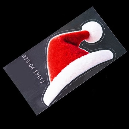 Fox and bunny Christmas car emblem stickers for Tesla and other car